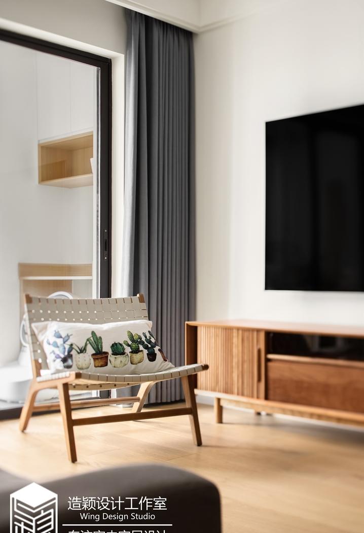 现代简约暖色调住宅设计-3