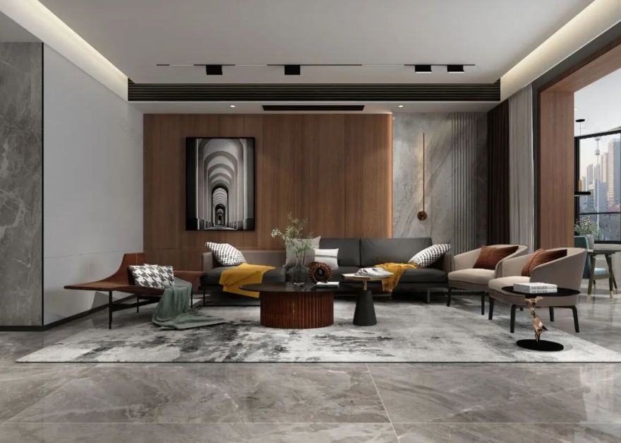 石家庄荣盛华府样板间丨中国石家庄丨聚合观境空间设计-16