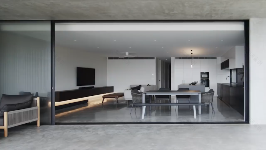 Mona Lane 混凝土住宅丨澳大利亚新南威尔士丨Harley Graham Architects-15