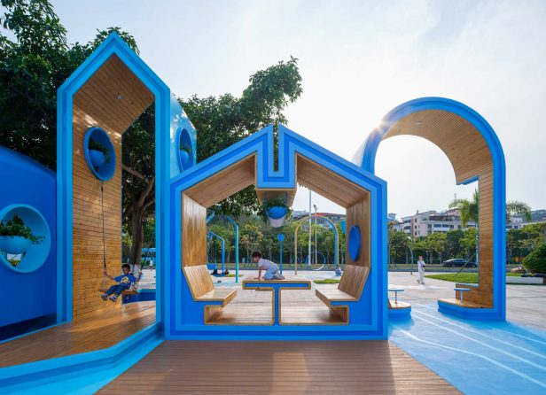 电气小屋；电子用品店（这里结合常见情况推测 ELECTRO 代表电气、电子相关，HUT 有小屋、简易商店等意思，故给出这两种较符合逻辑的表述） 丨中国珠海丨100 Architects（上海）有限公司-25