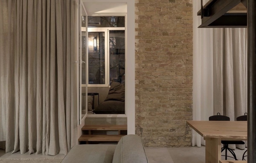 乌克兰 41㎡工业风 Loft,个性与实用兼具-24