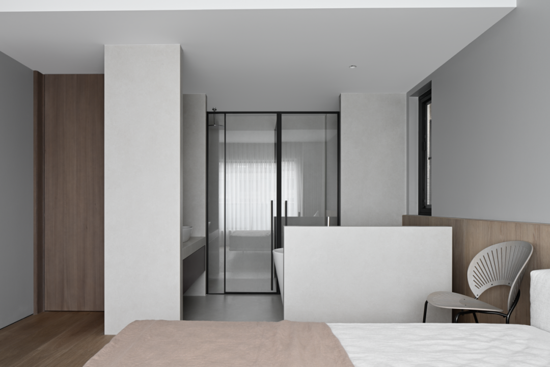 首发 x 大墨空间设计 | 329㎡极简大宅，空间的宁静与诗意-53