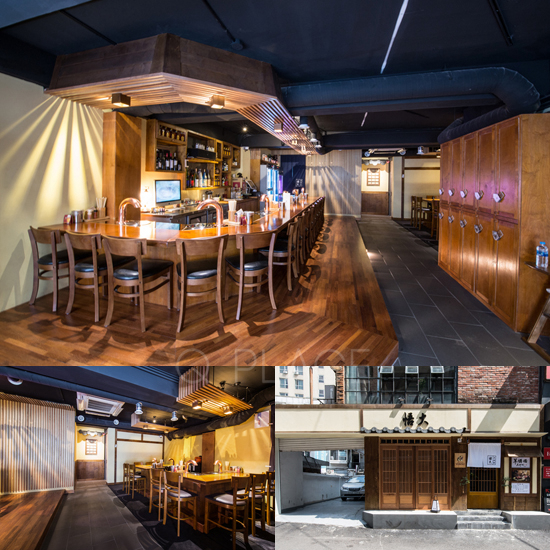 30 平米日式木质烧烤店，洋溢和风的空间设计-1