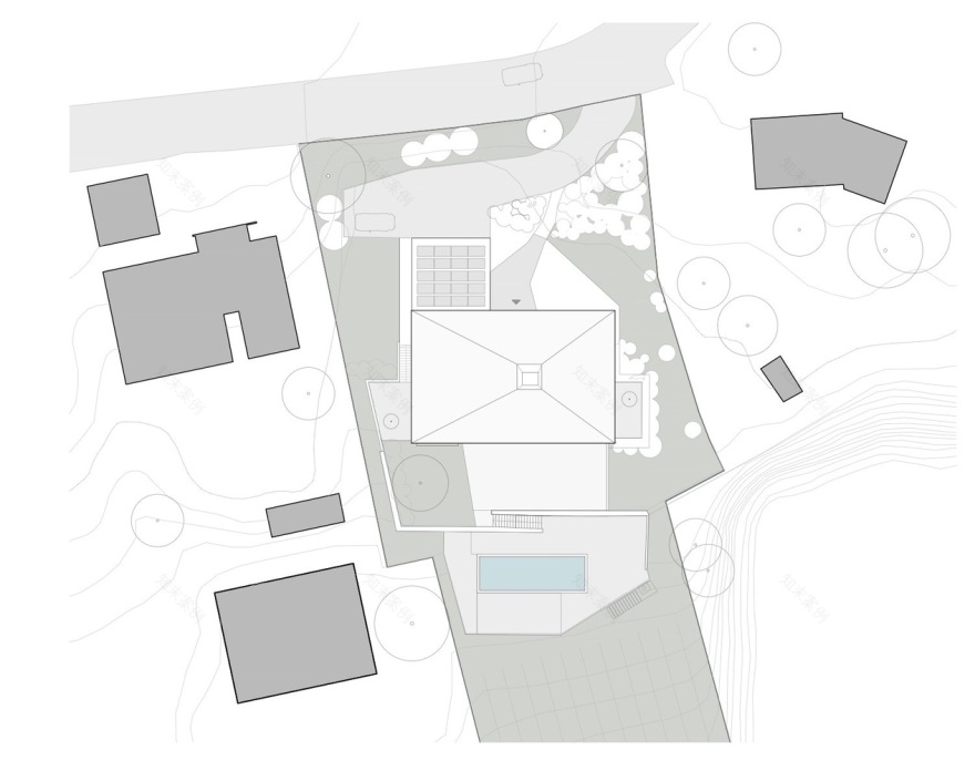 瑞士 Hauterive 湖畔混凝土与玻璃的现代住宅-84