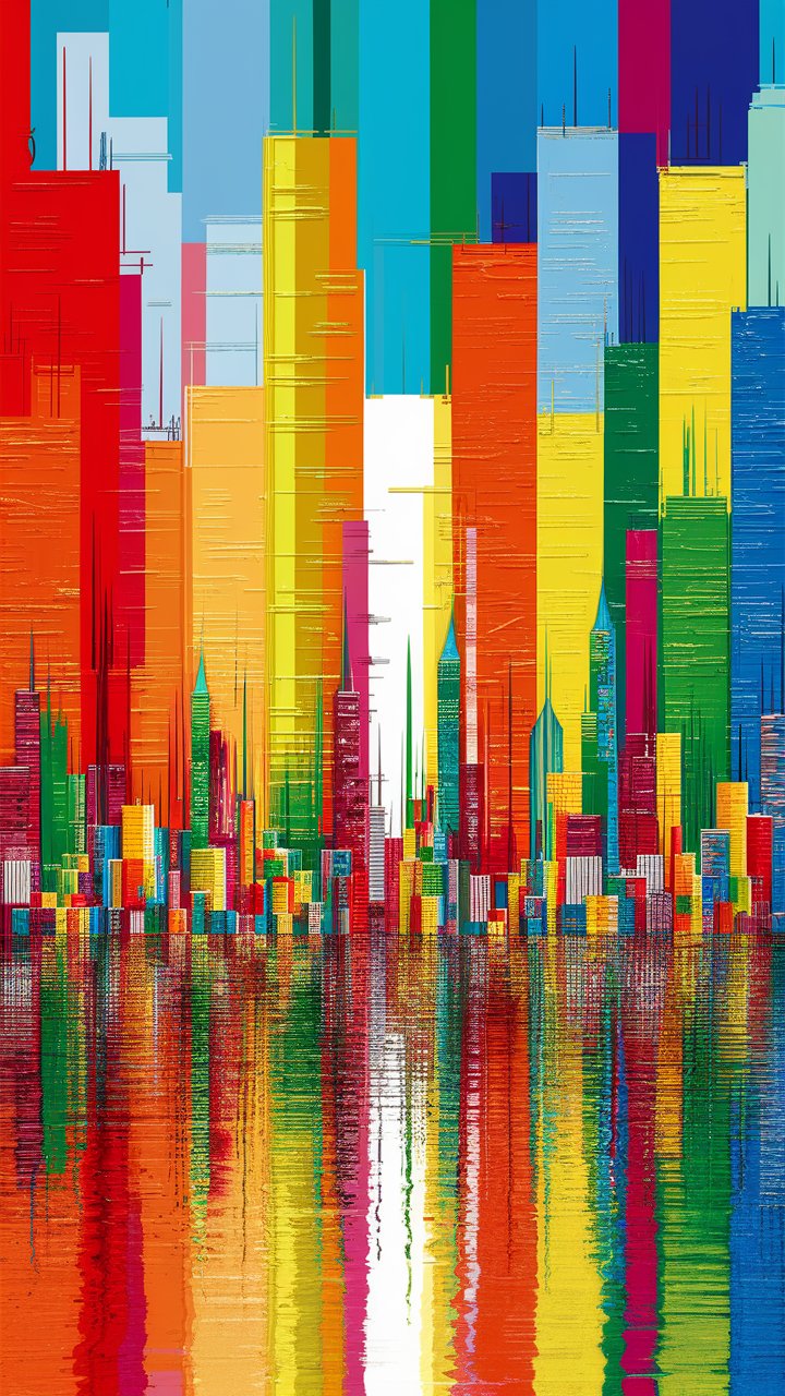 一座城市·色彩人工智能艺术丨Öskar Design Öskar-30