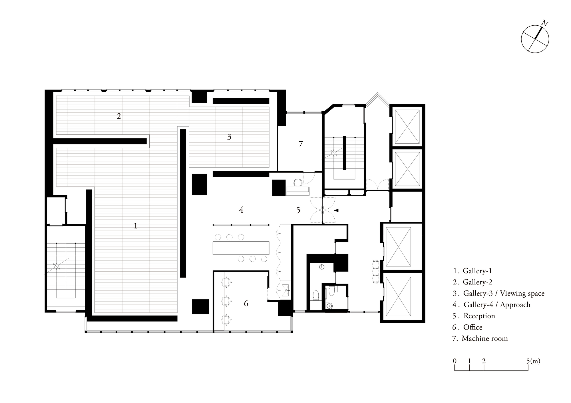 WKM GALLERY 室内设计丨中国香港丨CASEREAL-16