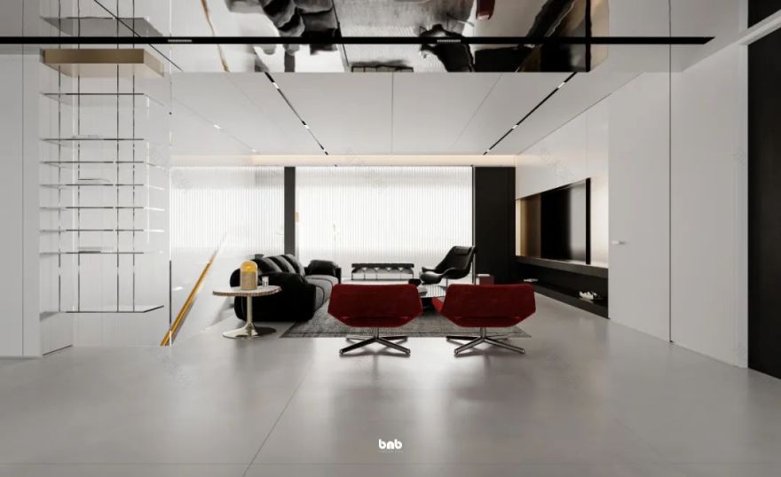 现代简约住宅设计丨本白设计-26