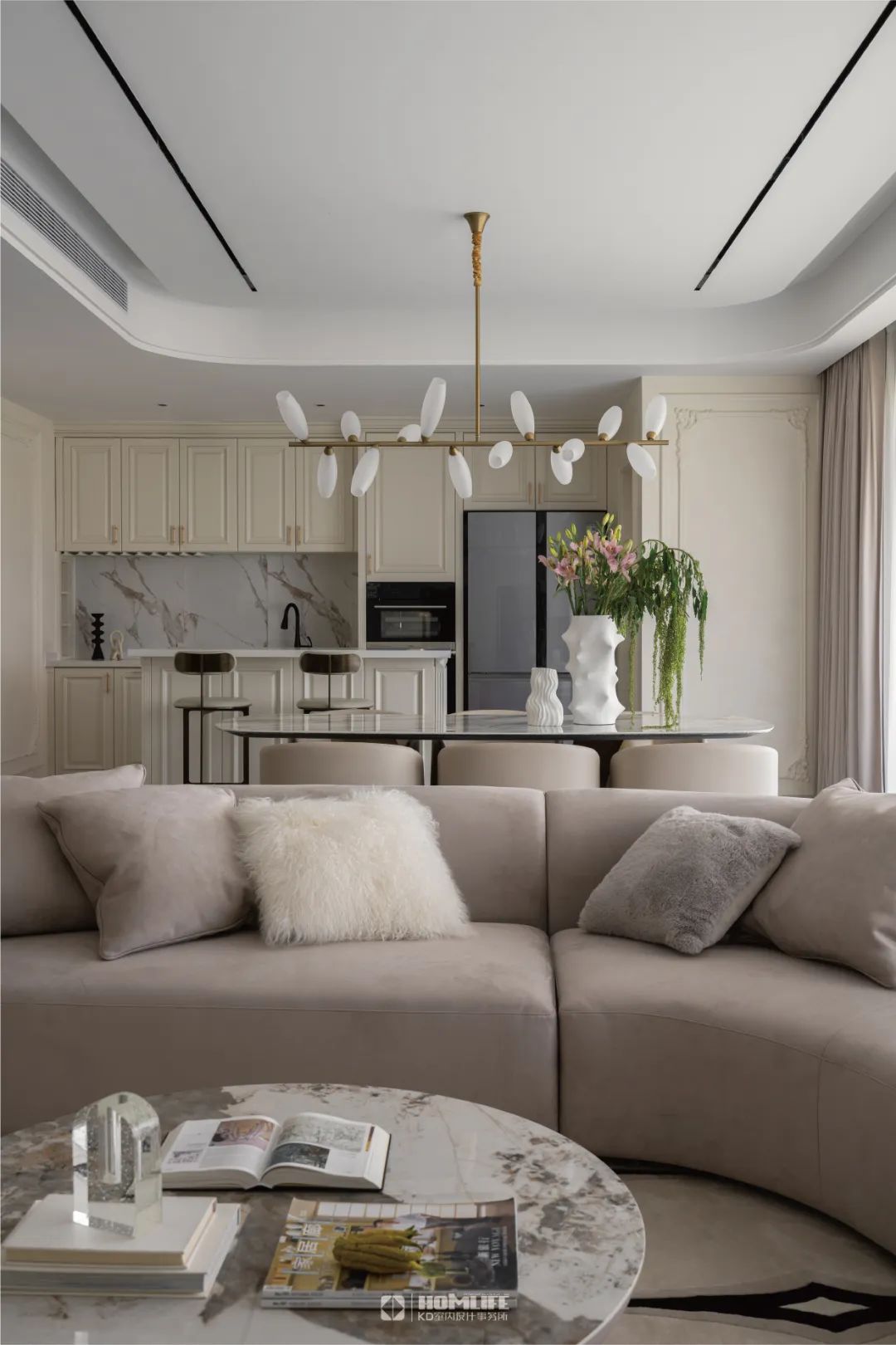 KD私宅｜壹江郡194㎡现代古典风丨中国重庆丨KD室内设计事务所-38