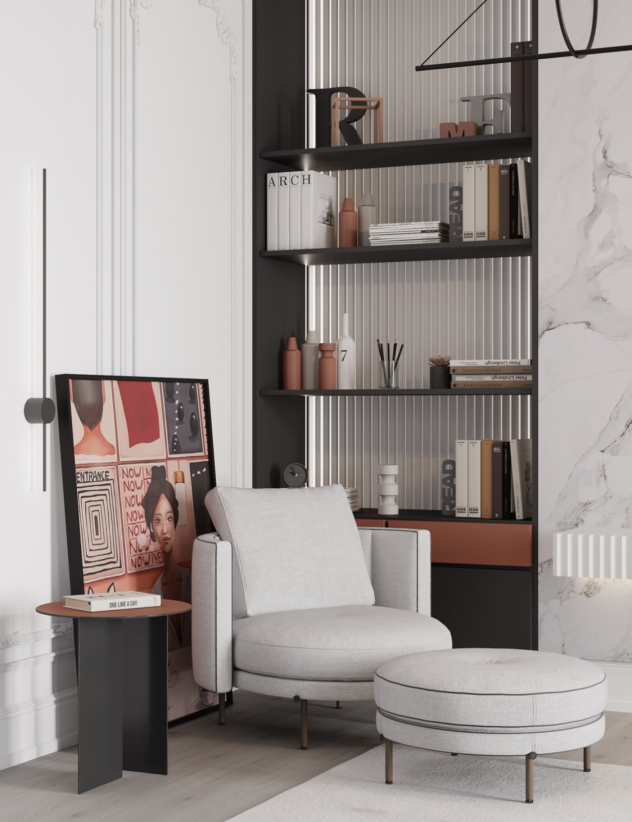 绿色系公寓设计 四月缱绻的生机浪漫-3