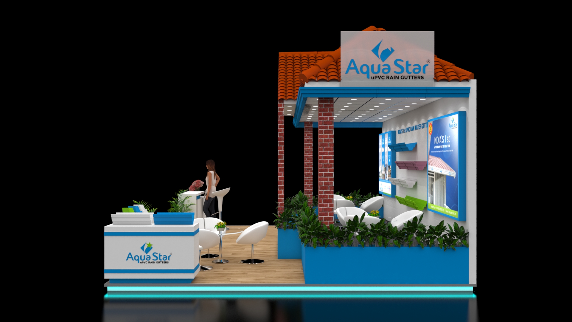 Aqua Star ROOF INDIA Exhibition 2023, Mumbai India-3