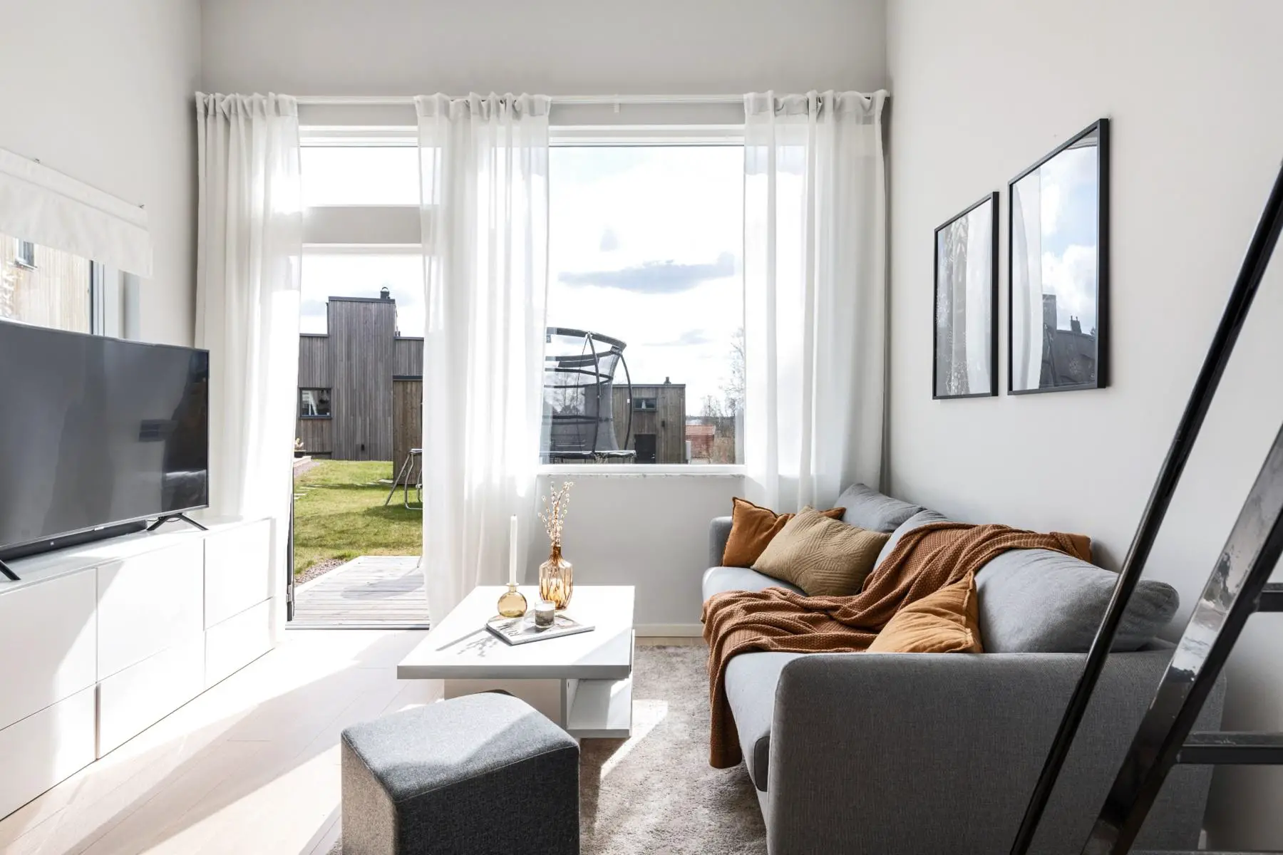 "21m²瑞典小木屋的巧妙设计"-4