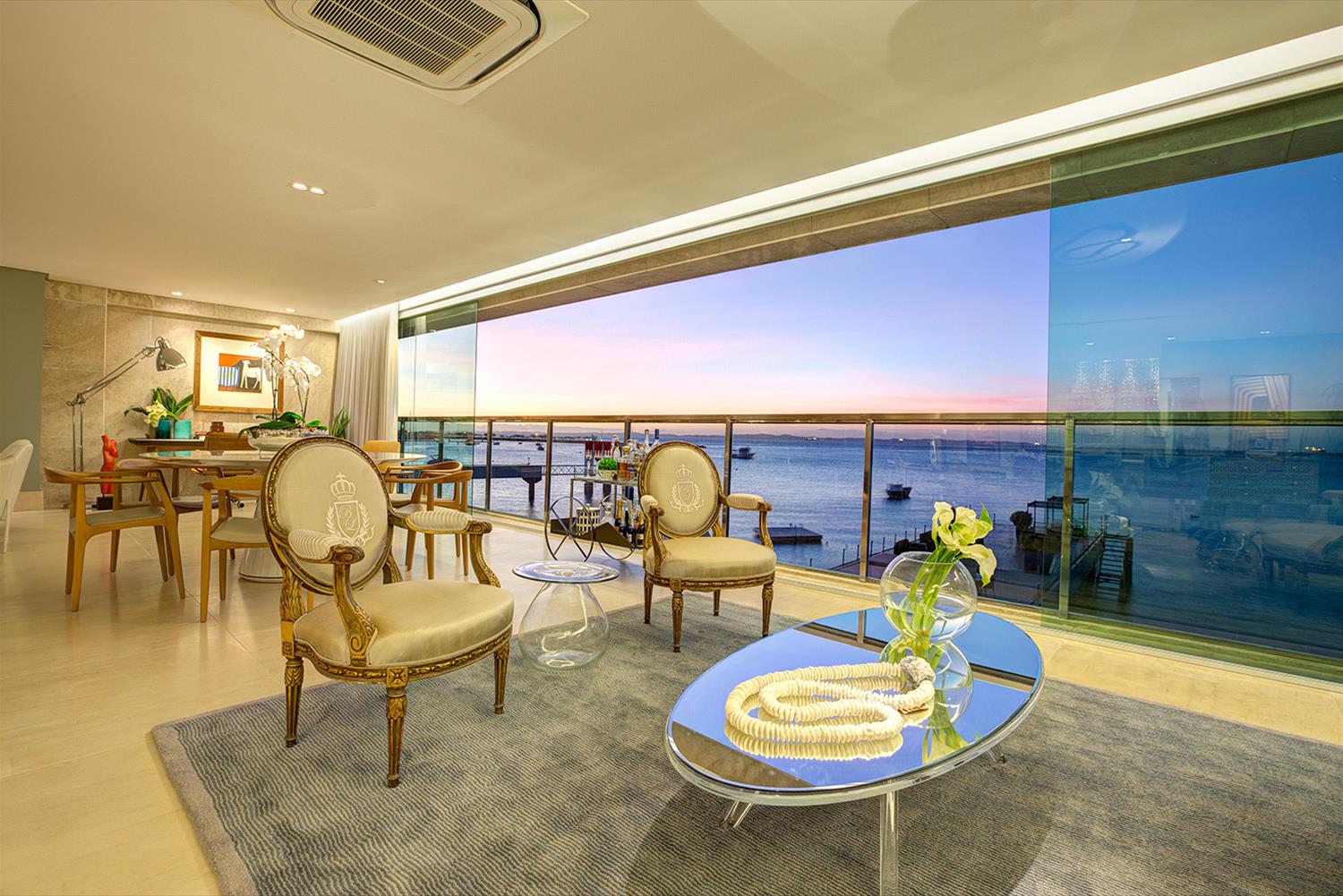 巴西 Apartamento Adelaide | 海湾美景与现代设计的完美融合-10