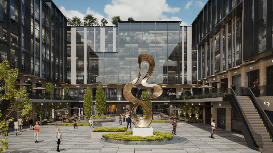 新开罗斯特赖德购物中心丨埃及开罗-11