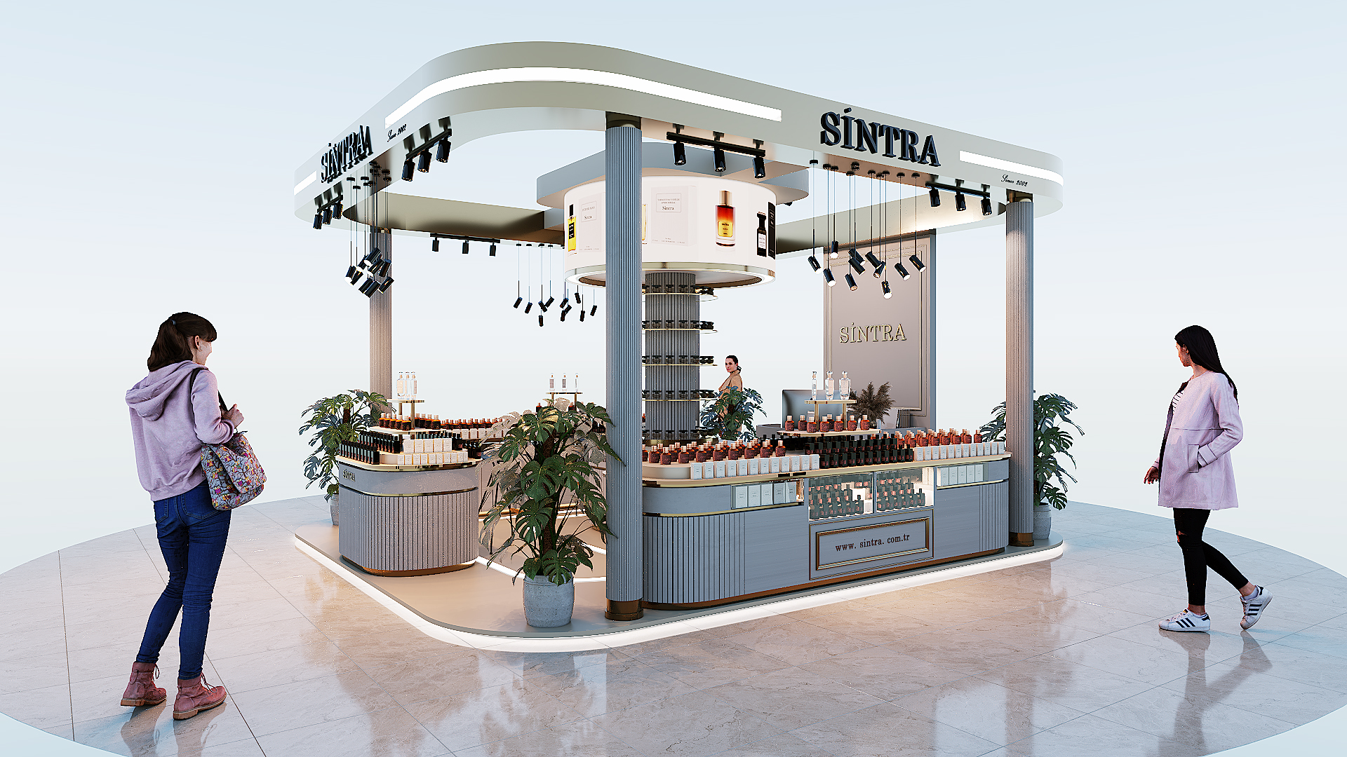 Sintra Parfum / Mall center Concept stand-2