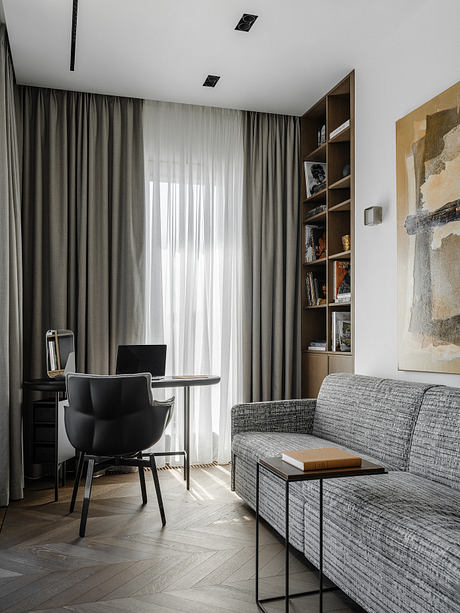 莫斯科现代公寓丨俄罗斯莫斯科丨Ariana Ahmad-5