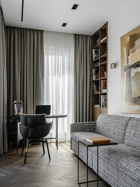 莫斯科现代公寓丨俄罗斯莫斯科丨Ariana Ahmad-5