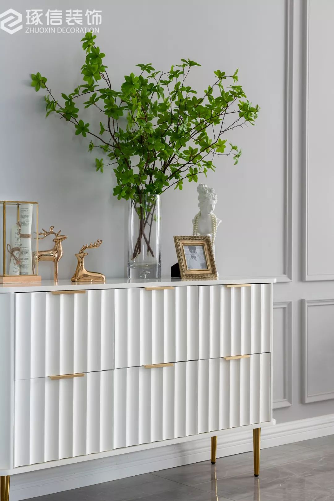 90 后新婚生活 | 高级灰蓝的时尚空间-61