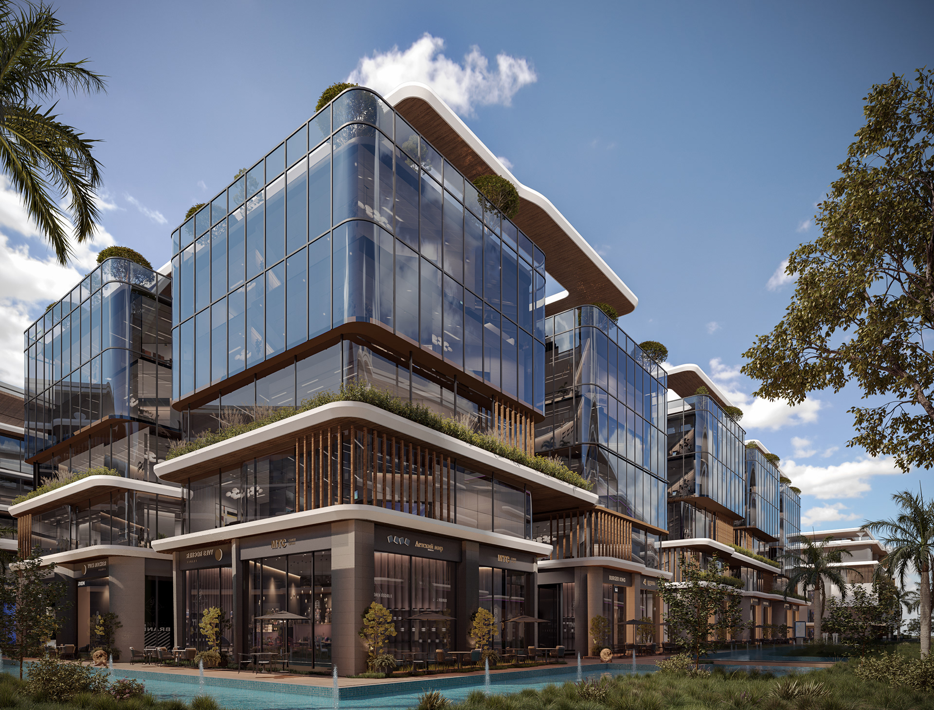 商业综合体丨EgyptCairo丨youssef agmi,hager ahmed等众多设计师-18