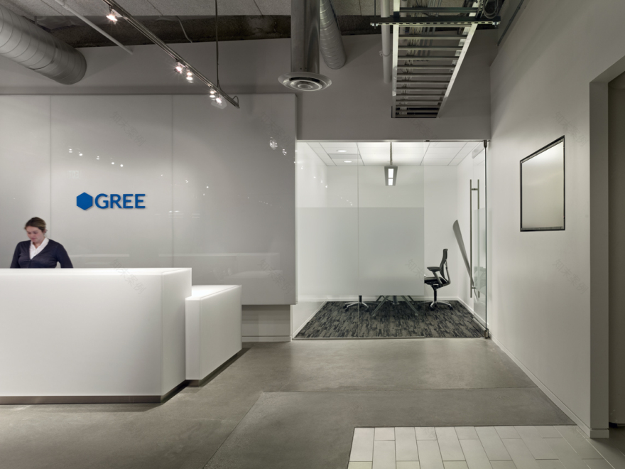简约而富有雕塑感的日本游戏公司美国总部办公室设计-27