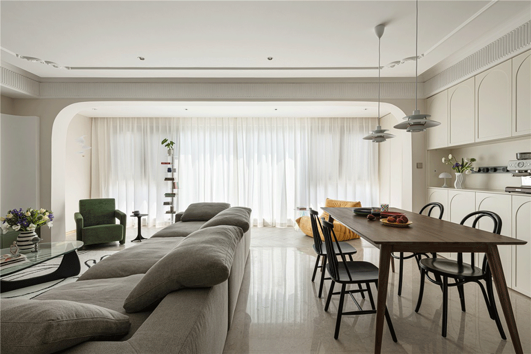 奶油小法式的浪漫丨尚舍家设计-31