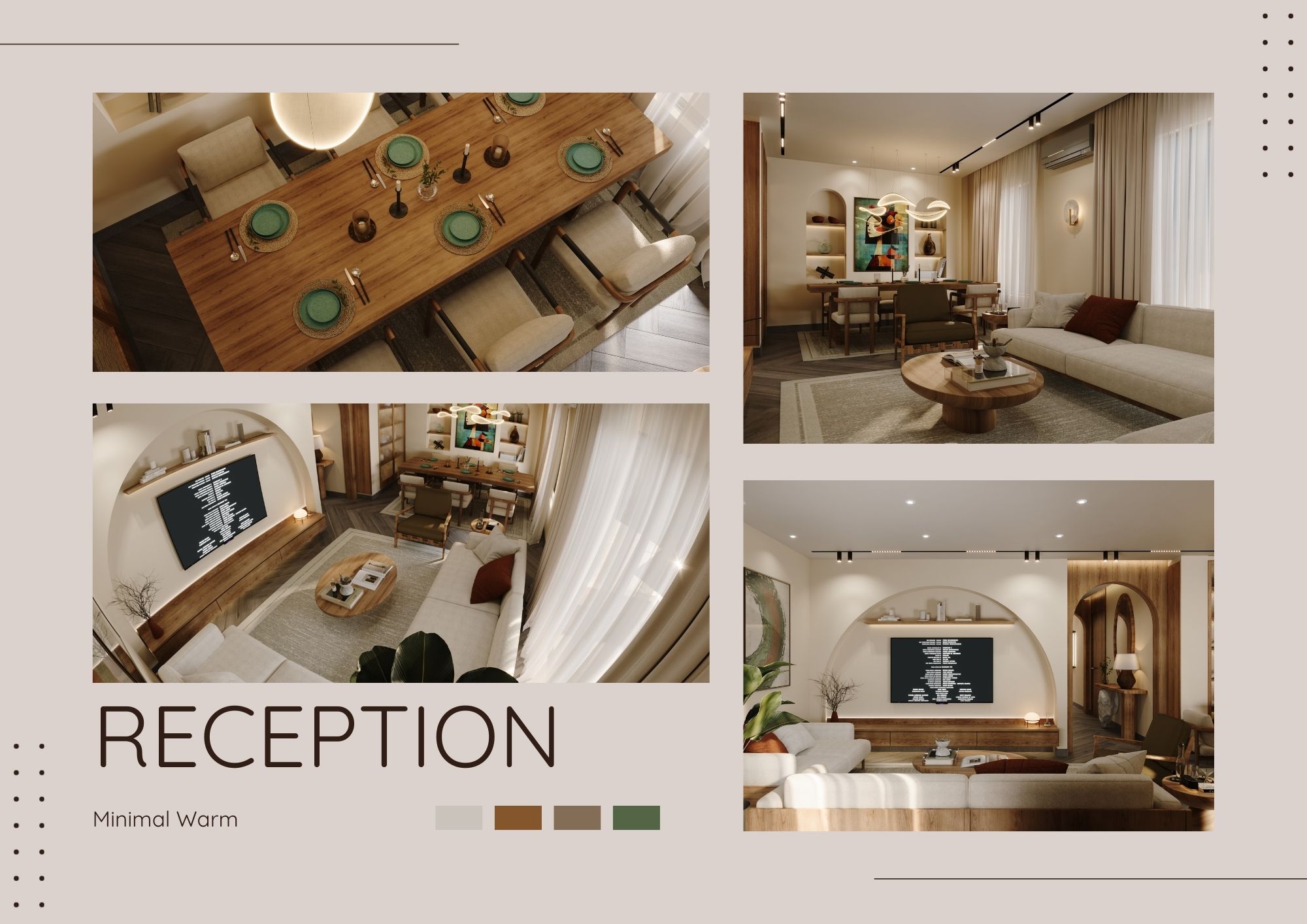 Minimal Warm Apartment Reception-0