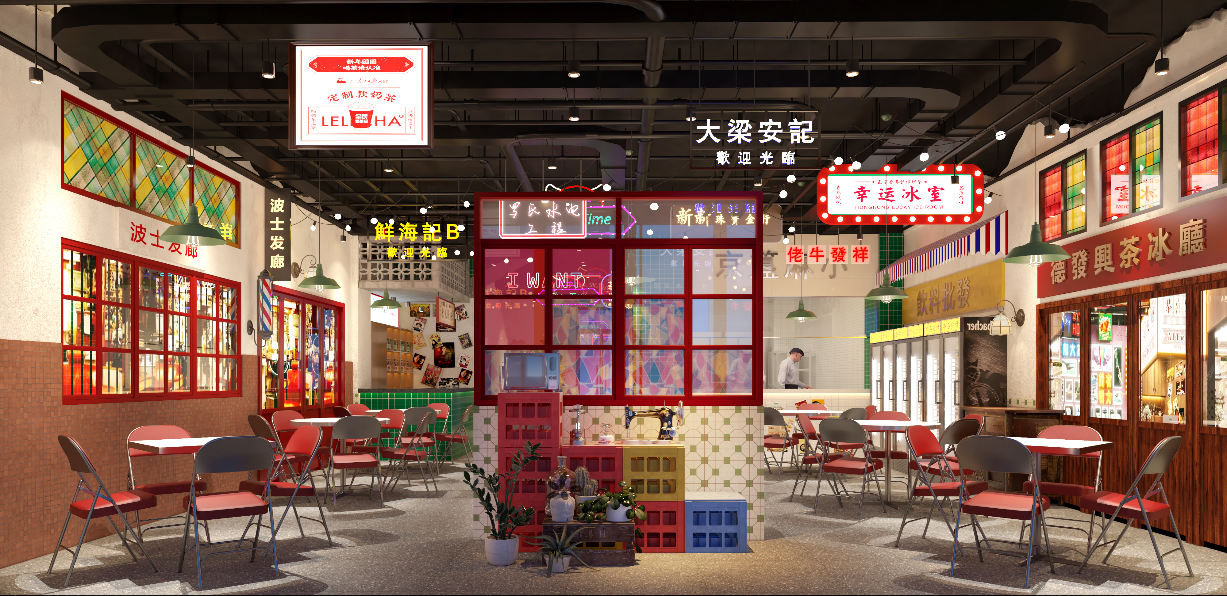 港风餐厅案例-3