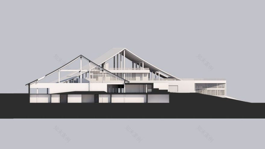 重庆雲山小镇 | 木结构艺术馆与景观的完美融合-52