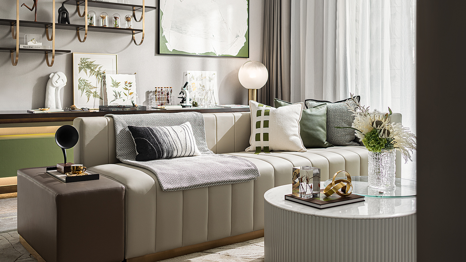 郑州探秘自然主题的住宅样板间丨中国郑州丨UMA 伍玛设计-10