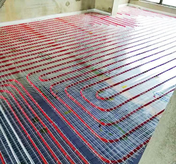 
上海闵行虹梅路别墅地暖安装示意图_威能炉 -6