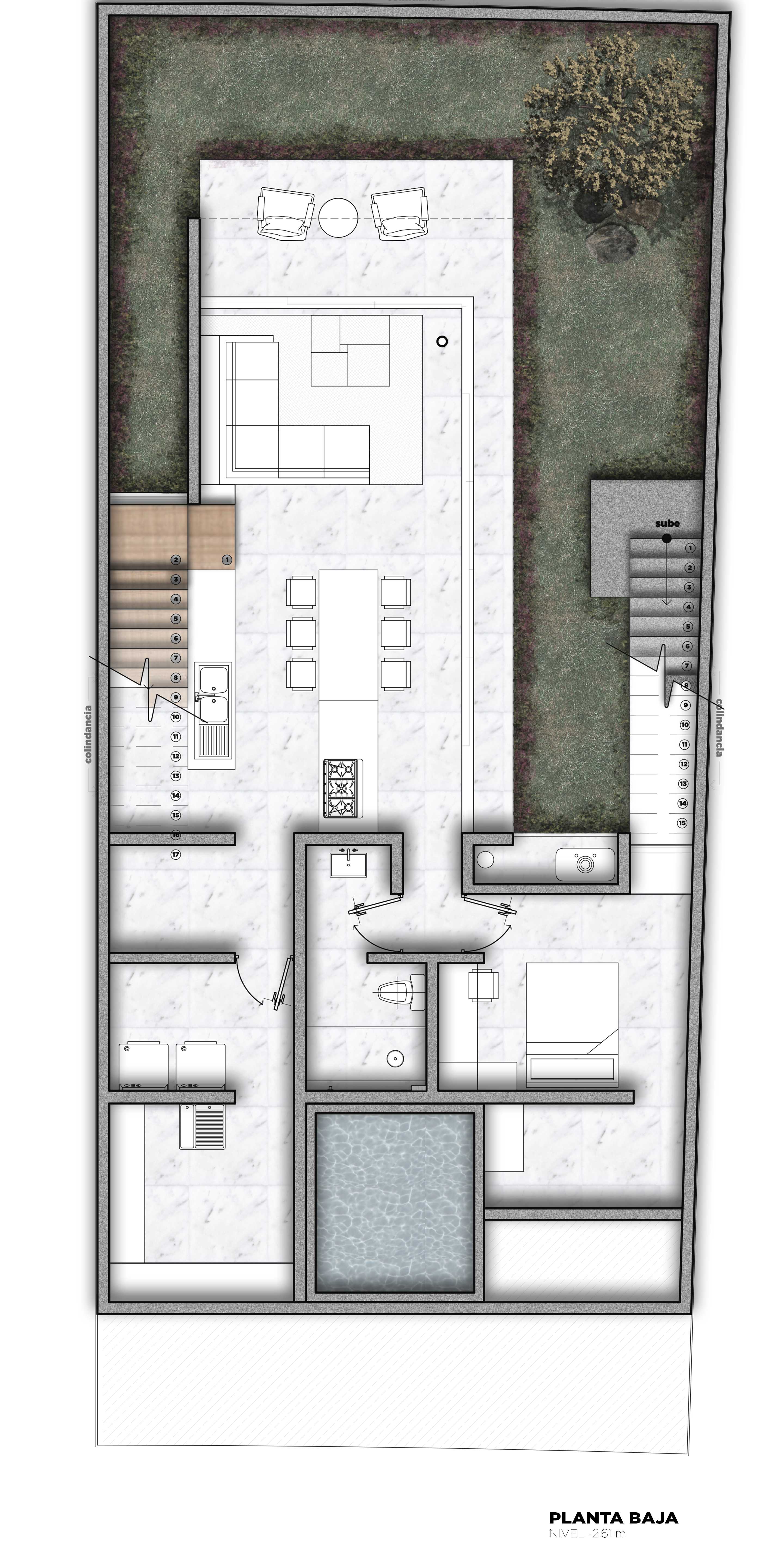 墨西哥 Casa S1 住宅，打造私密与开放空间-43