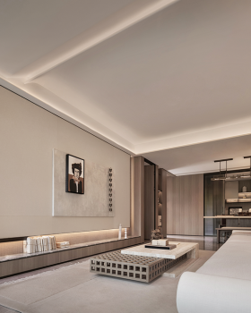 成都万华麓湖W2悦溪120样板间丨中国成都丨深圳市盘石室内设计有限公司