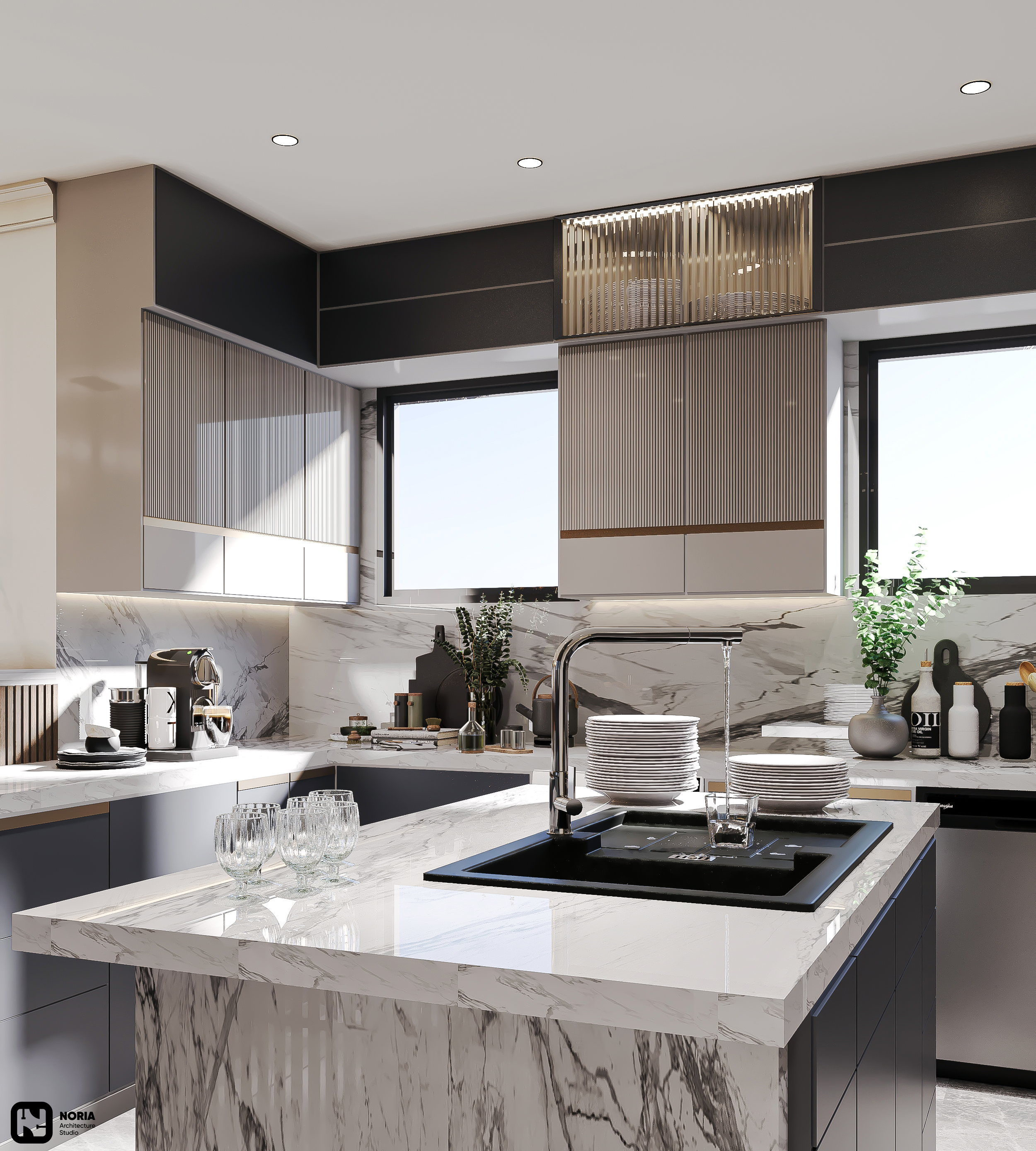 接待处和美式厨房-7