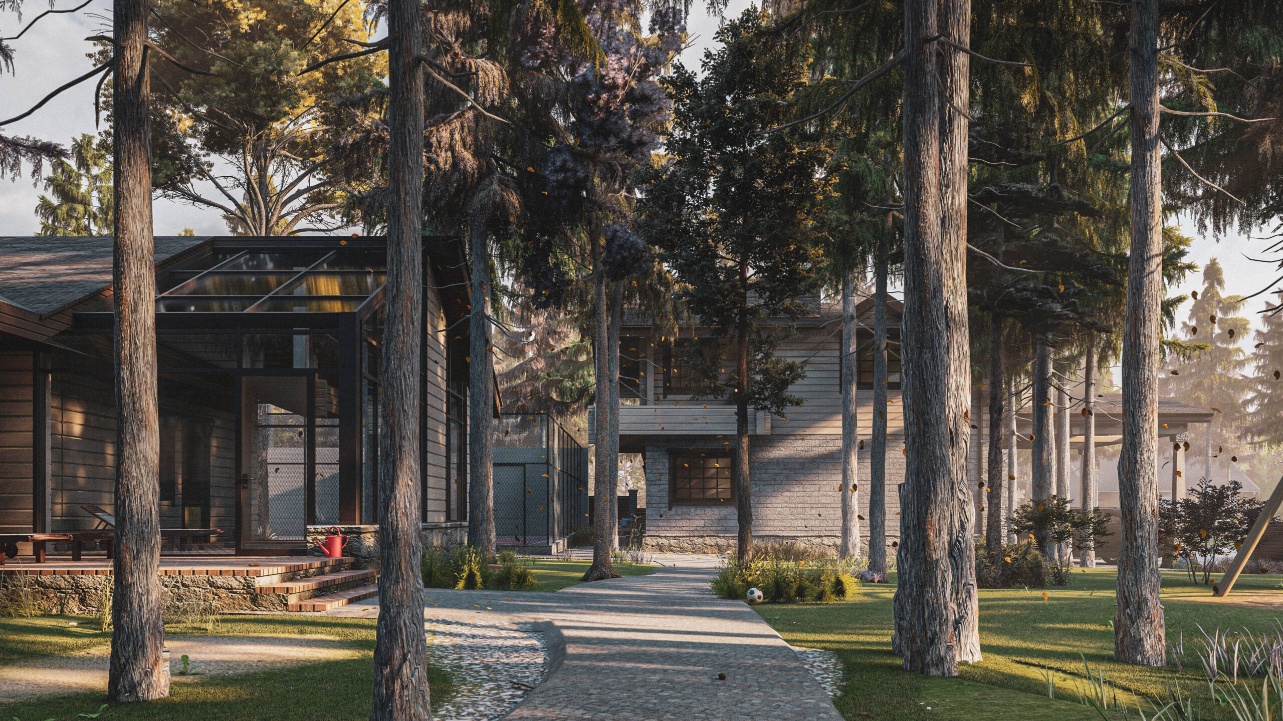 森林中的私人住宅560㎡项目丨ARXY工作室-20