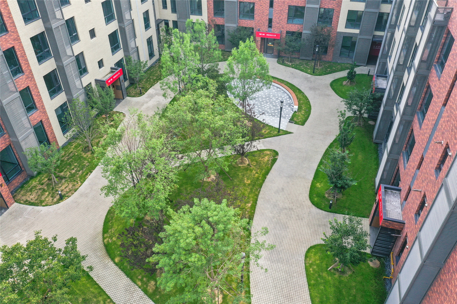 燕郊嘉都•合院居住区景观丨中国河北丨阿拓拉斯规划设计-22