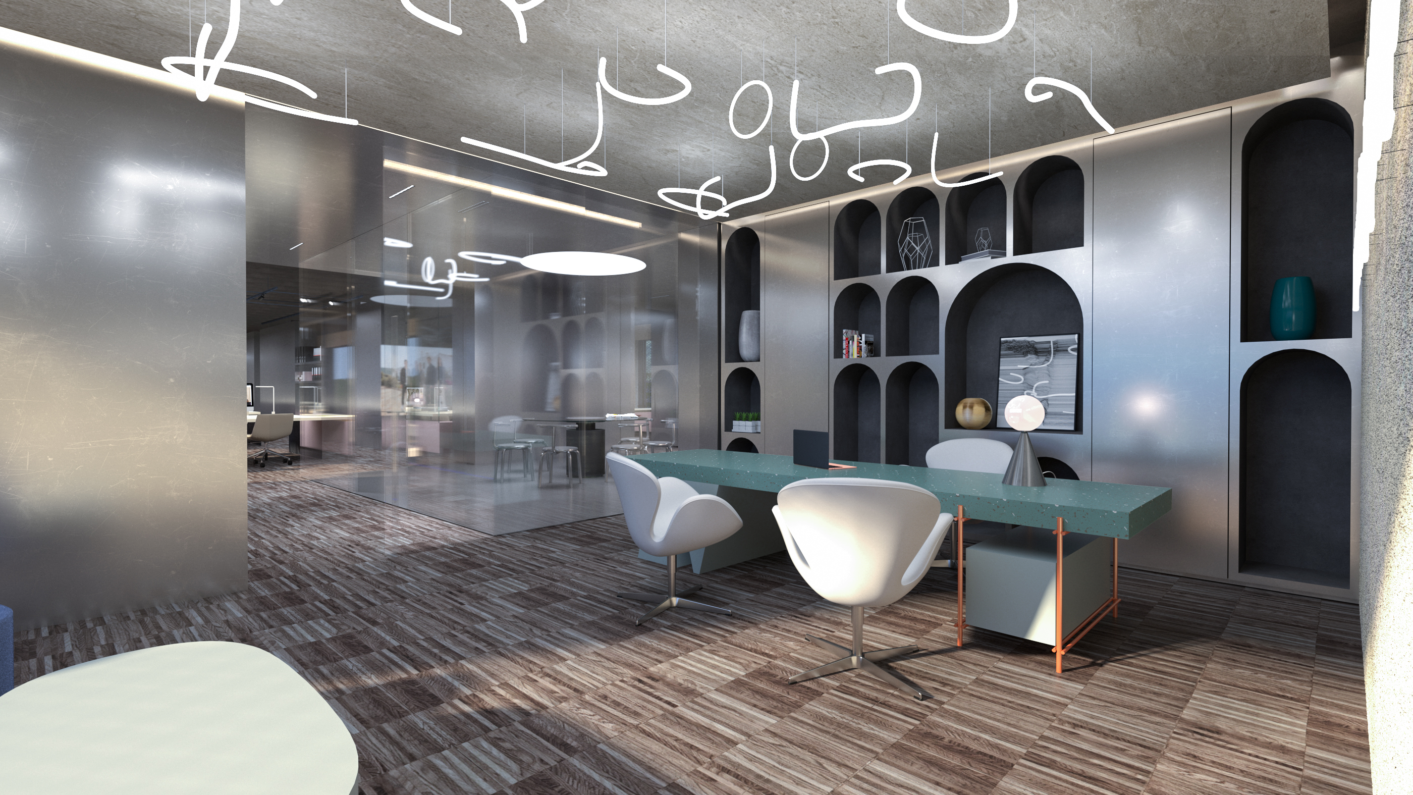 绿色生态的时尚工厂总部-15