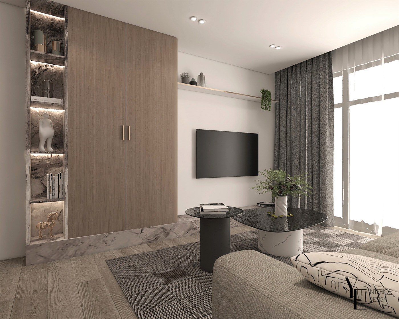 绿色公寓丨突尼斯丨YE INTERIOR-15