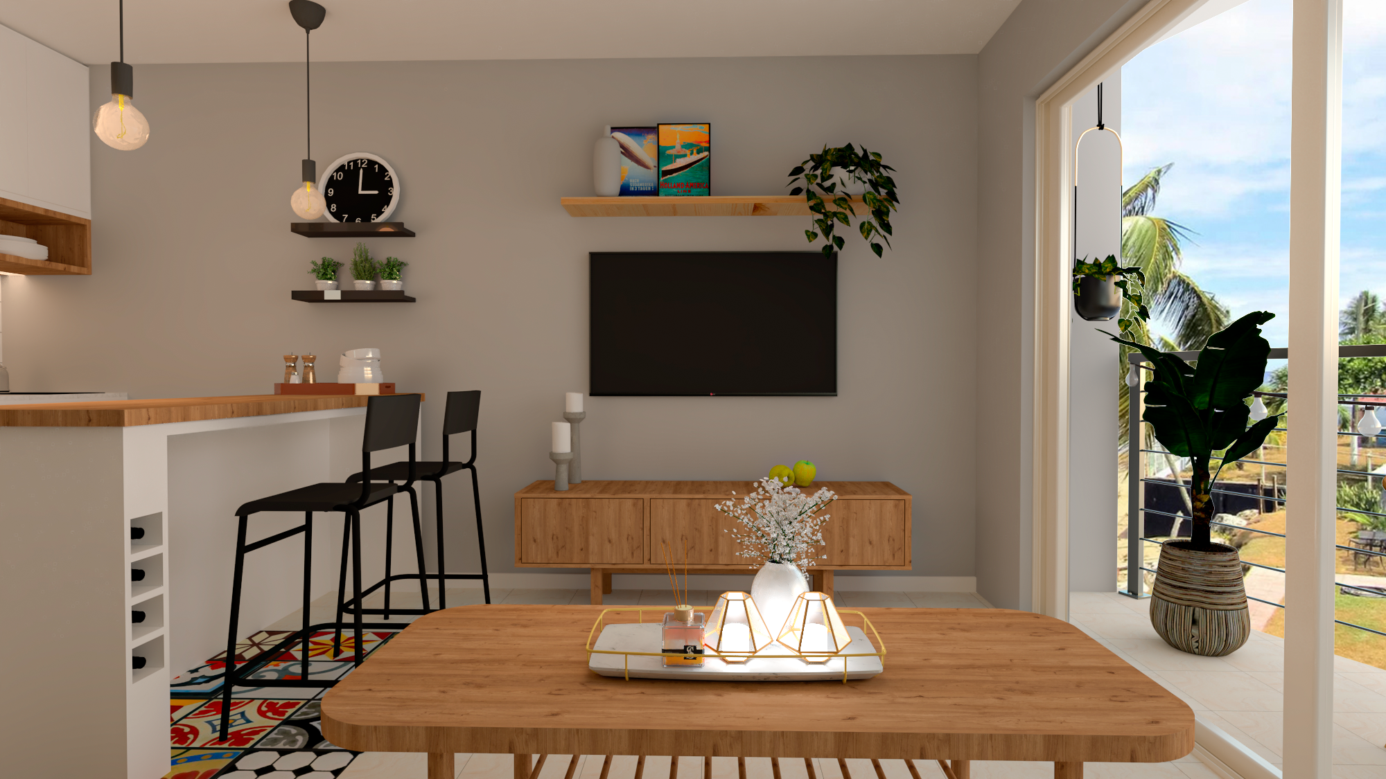 Air bnb interior design | Puerto Rico-3