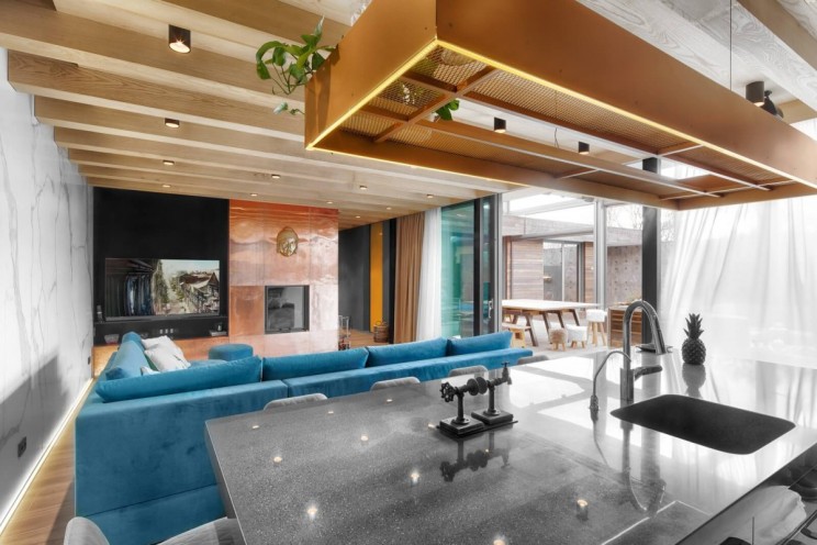 乌克兰基辅亚洲风住宅——和谐自然的人居环境-10