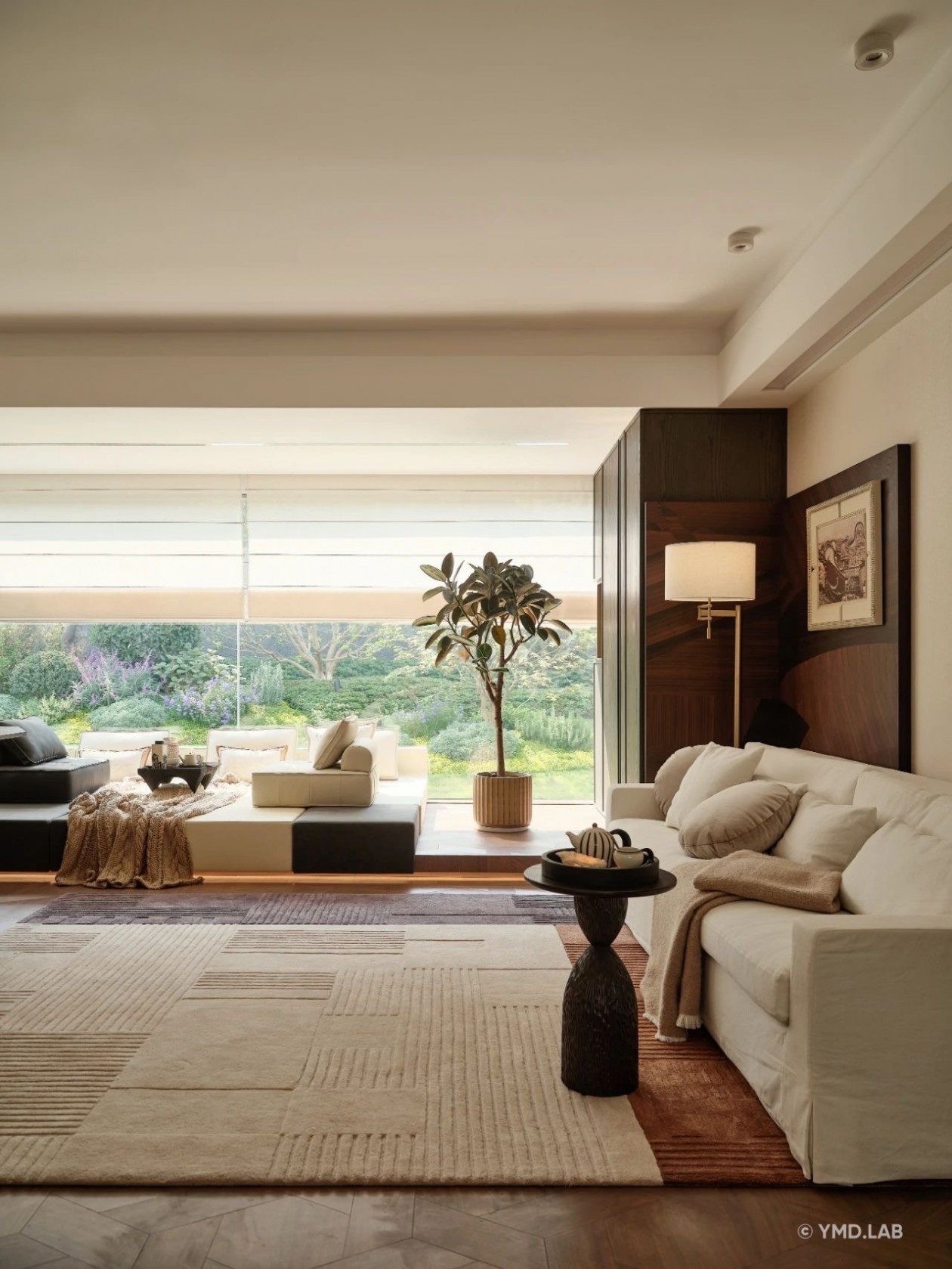 东莞华润旗峰润府120㎡《和‘班味’断交》| 上海岳蒙设计-18