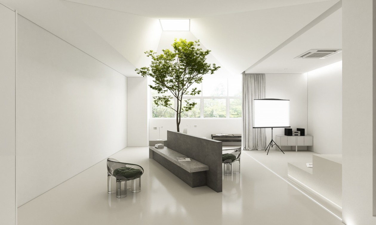 简约风办公空间设计-24