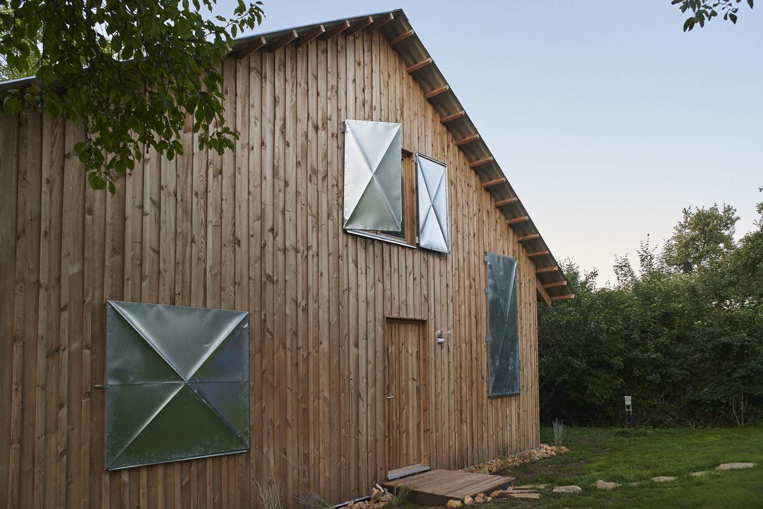 匈牙利木结构住宅,融入自然景观的设计之作-46