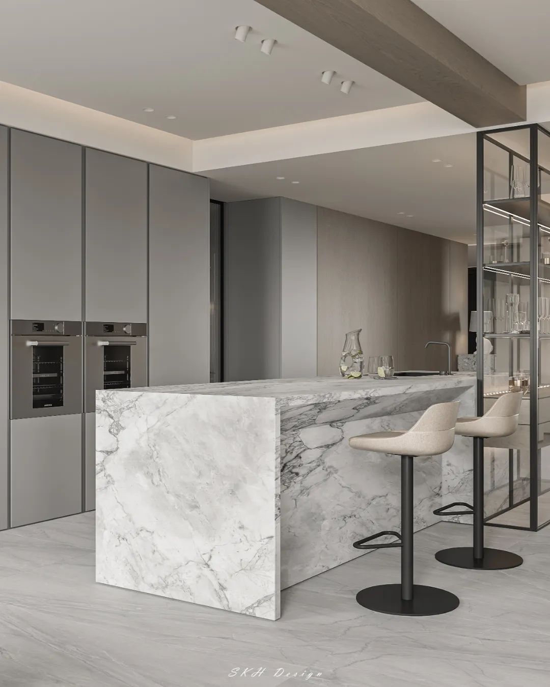 栖园星河时光丨观享际SKH室内设计-43