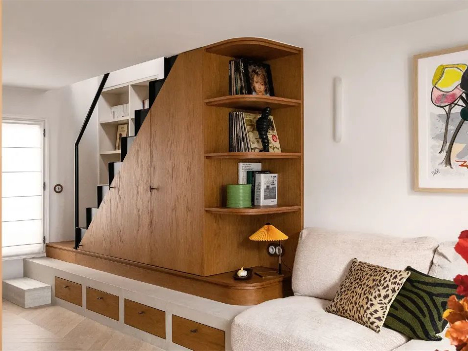 巴黎 50㎡小复式公寓丨法国巴黎-2