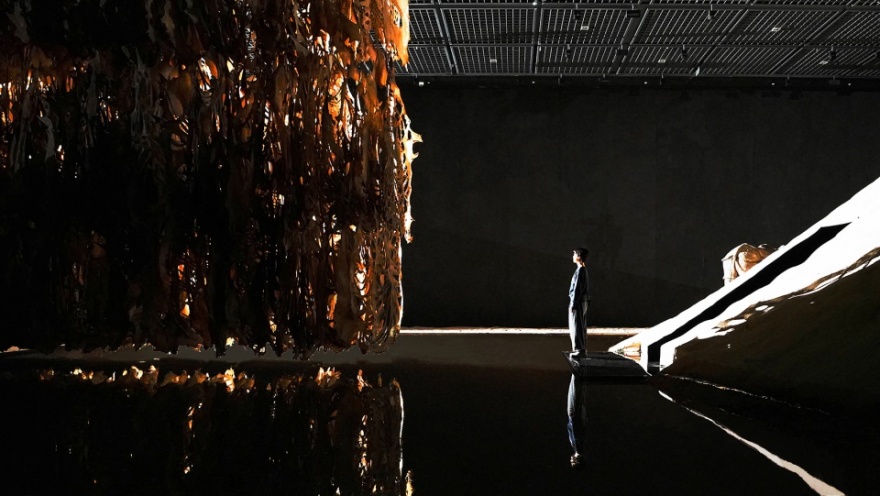 邬建安大型个展“是海,是沙丘”展陈空间设计丨中国廊坊丨PILLS建筑工作室-3