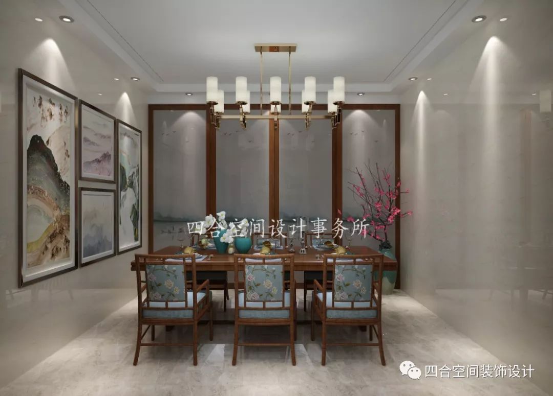 太原富佳苑四居室新中式设计，尽显东方古韵与创新时尚-10