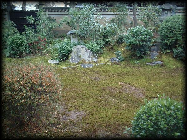 立本寺枯山水庭园丨日本京都-23