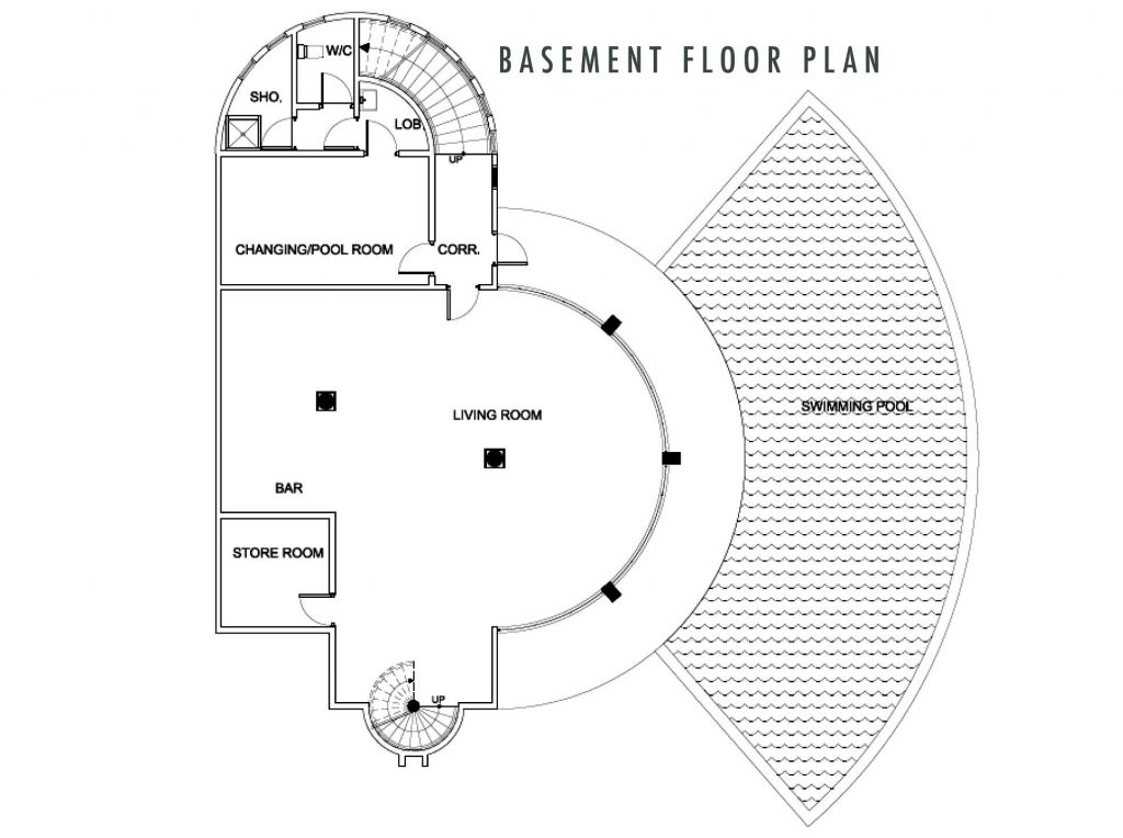 奥图姆福府邸建筑平面图-70