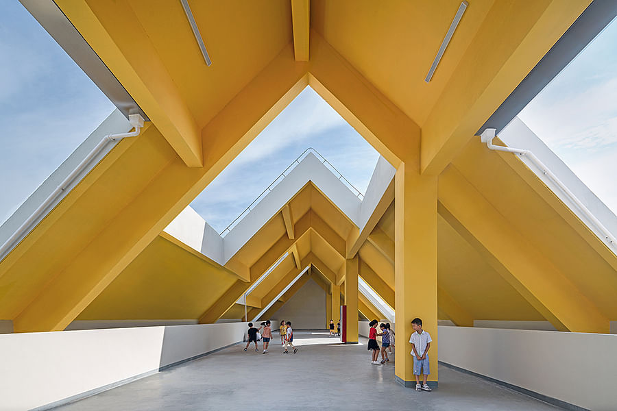 杭州未来科技城海曙学校丨中国杭州丨LYCS Architecture（建筑与室内设计）-61