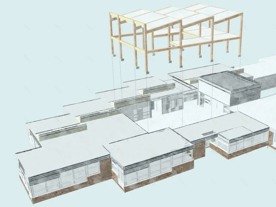 Light,Space & Air 小学扩建项目丨荷兰丨derksen|windt architecten-27