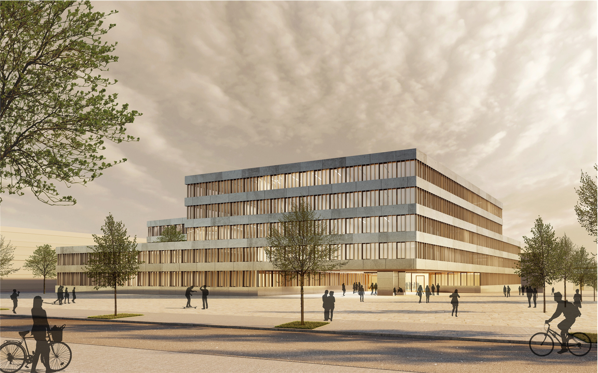 歌德大学信息与数学楼新建项目丨德国法兰克福丨bez+kock architekten-0